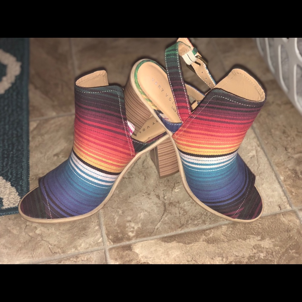 Rainbow Heels